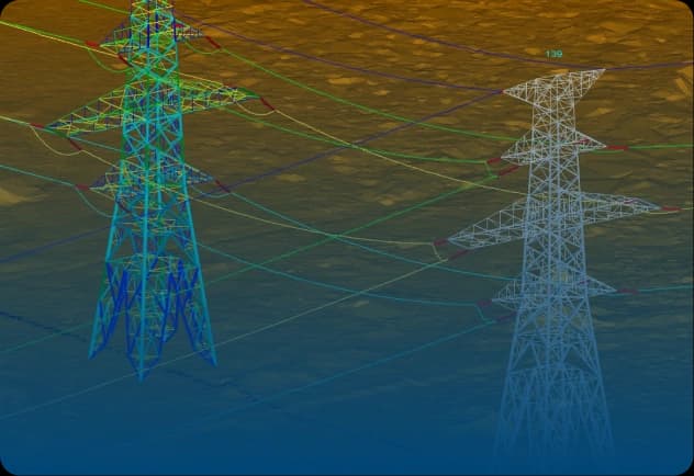 Electric tower simulation